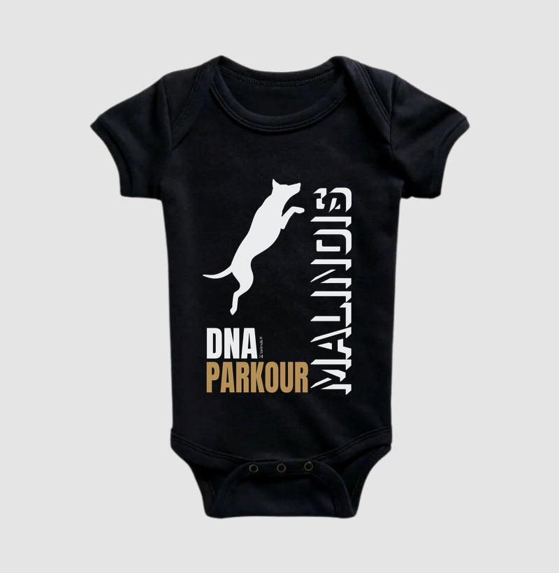 Body Infantil Malinois DNA Parkour - Essência