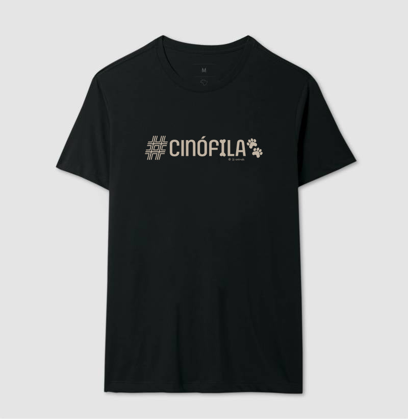 Camiseta #Cinófila - Coleção AFETO