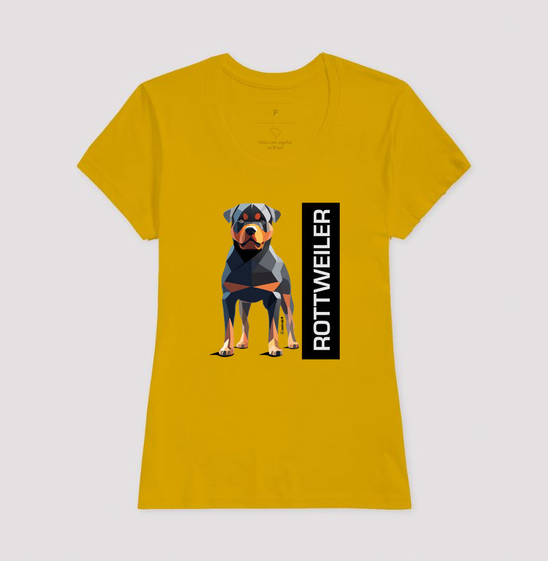 Camiseta Rottweiler Imponente- Geoma