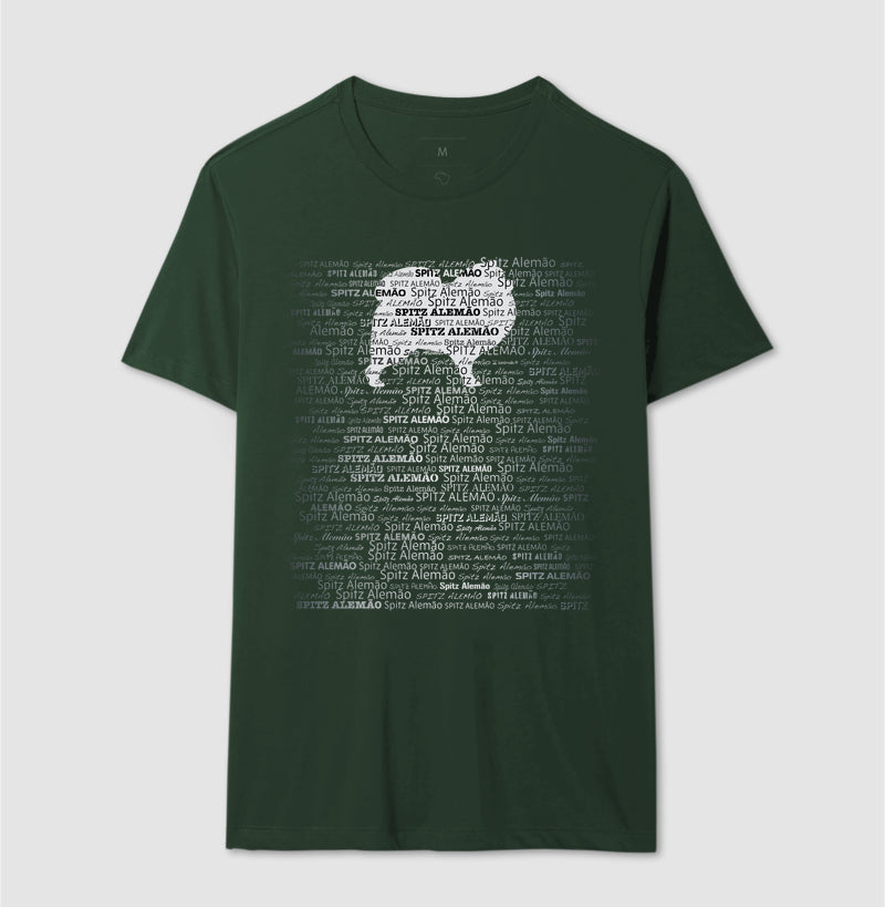 Camiseta Spitz Alemão - Tessitura