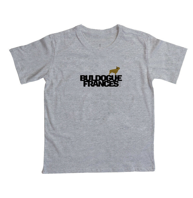 Camiseta Infantil Buldogue Francês - Identidade