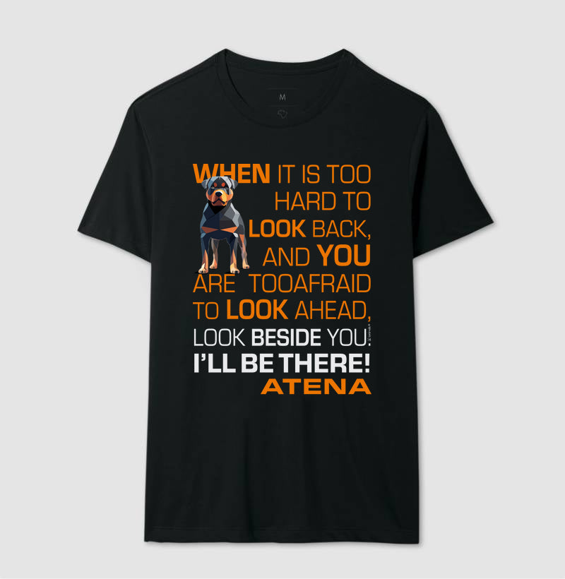 Camiseta Rottweiler Atena - I’ll be there - Essência