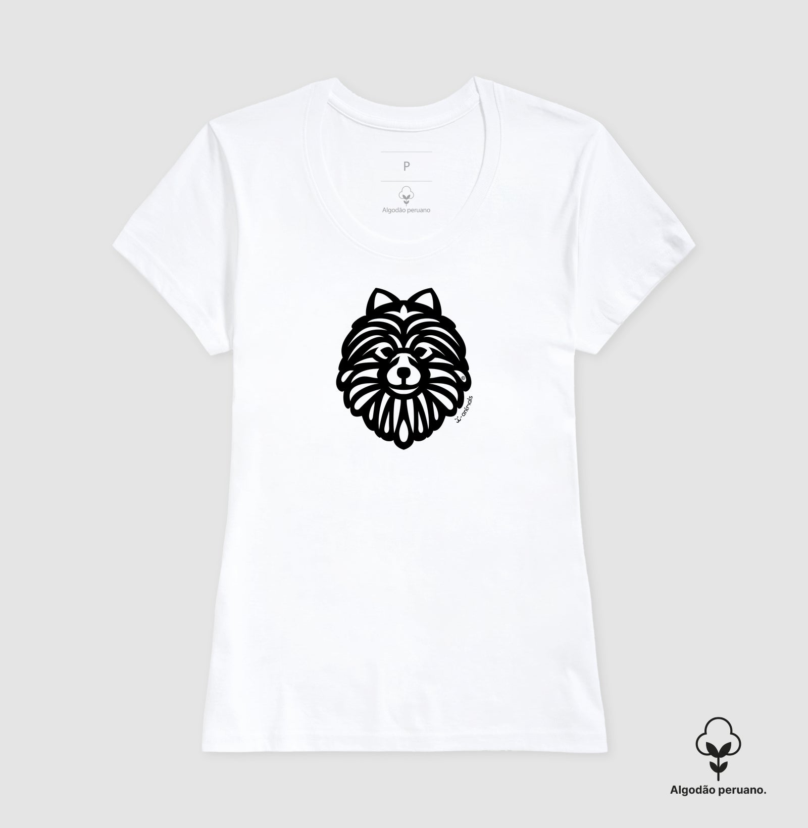 Camiseta Lulu da Pomerânia  “INCA SOFT” - Tribal