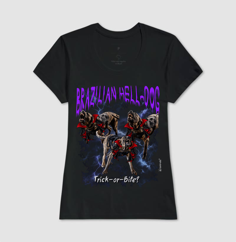 Camiseta Halloween - Patricia - Masculina/Feminina
