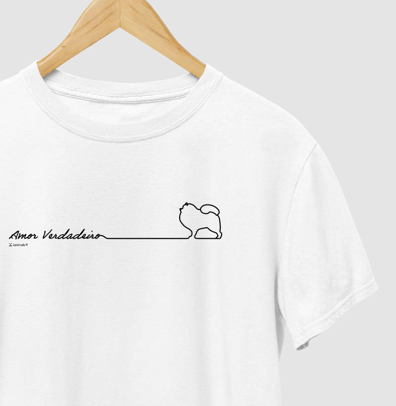 Camiseta Spitz Alemão - Amor Verdadeiro