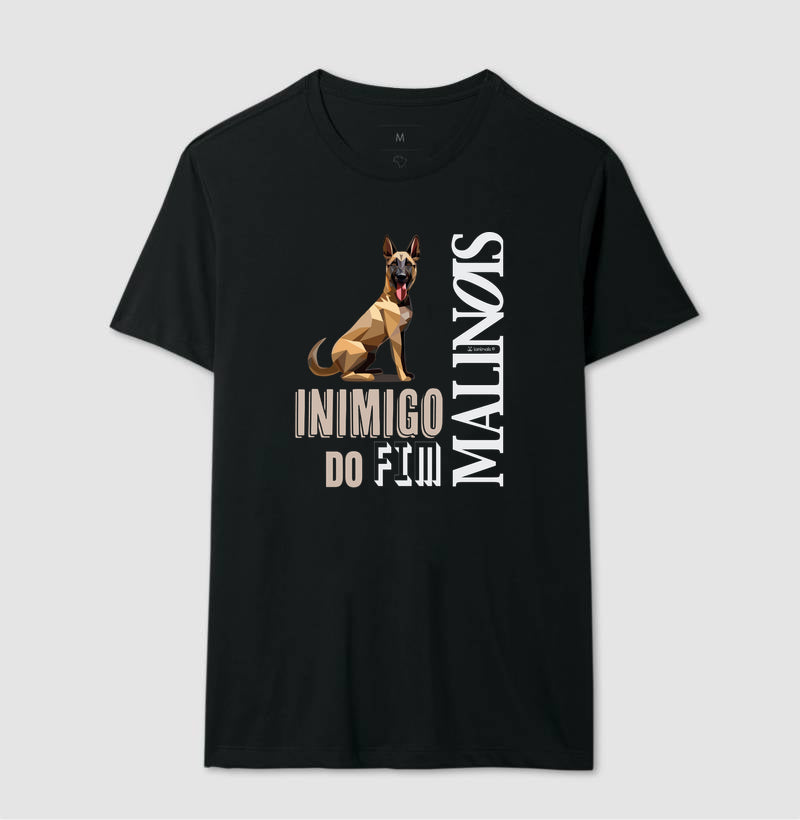 Camiseta Malinois Inimigo do Fim - Essência