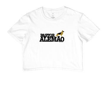 Camiseta Cropped Pastor Alemão - Identidade