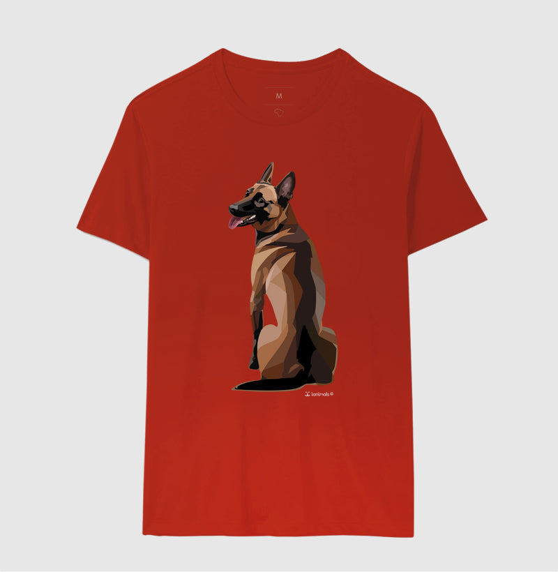Camiseta Malinois Olhar - Geoma