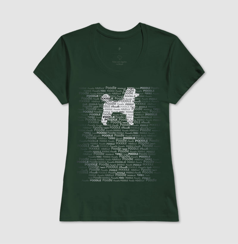 Camiseta Poodle - Tessitura