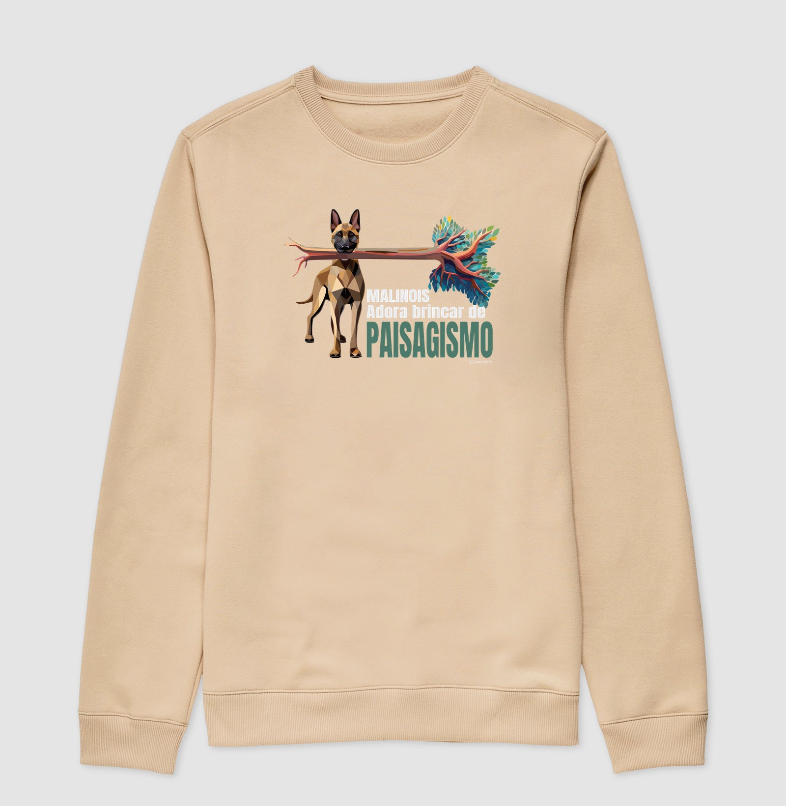 Moletom Suéter Malinois Paisagismo - Essência