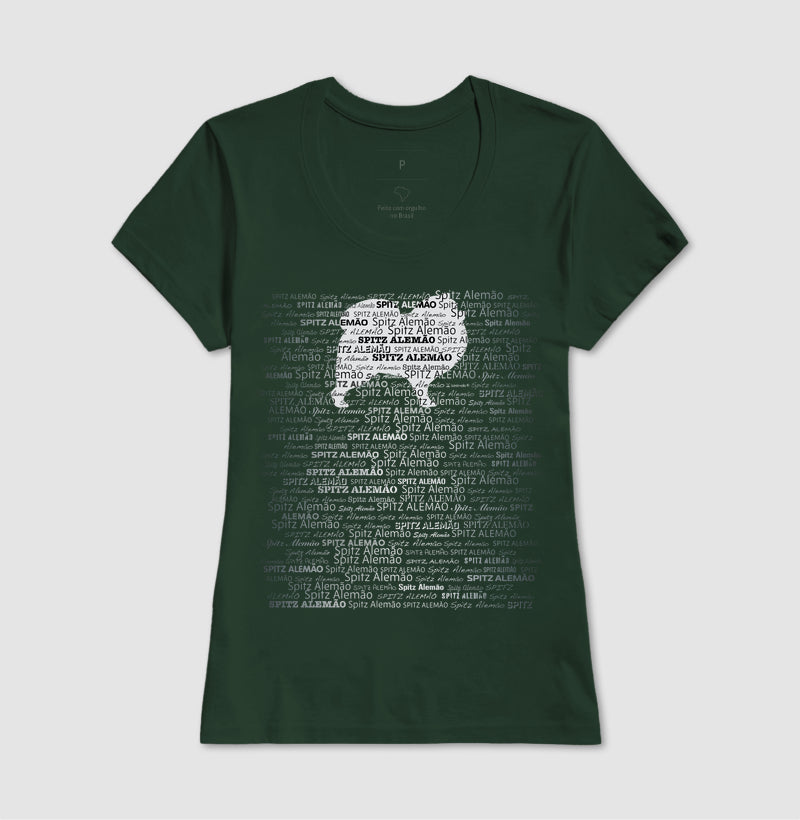 Camiseta Spitz Alemão - Tessitura