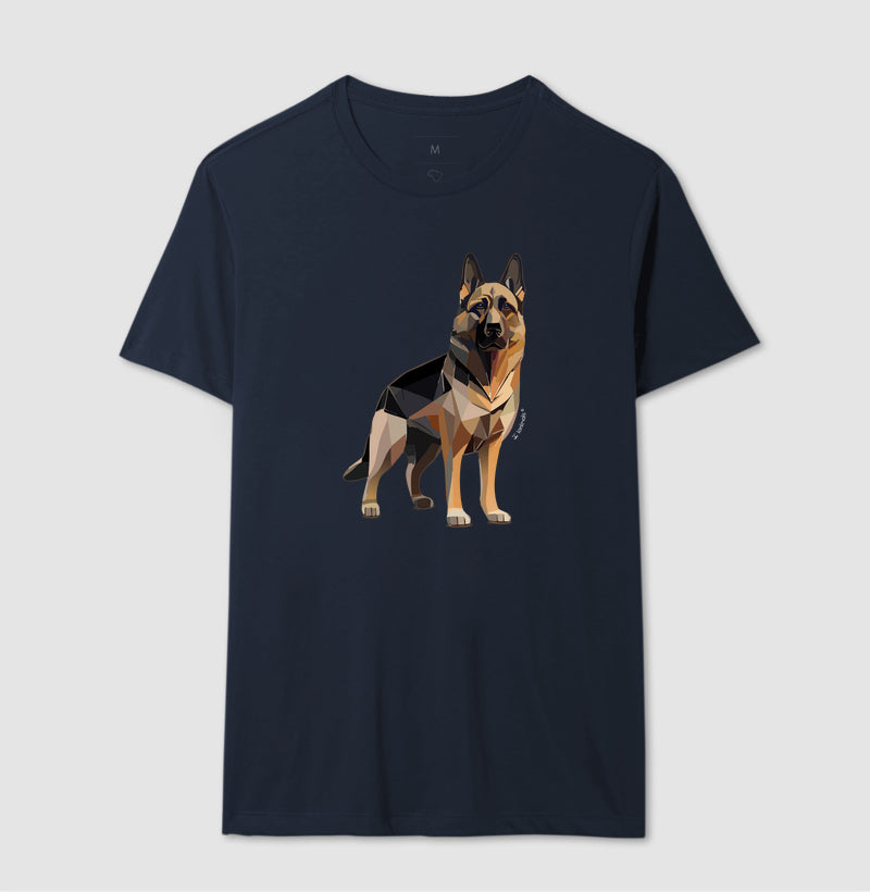 Camiseta Pastor Alemão Postura - Geoma