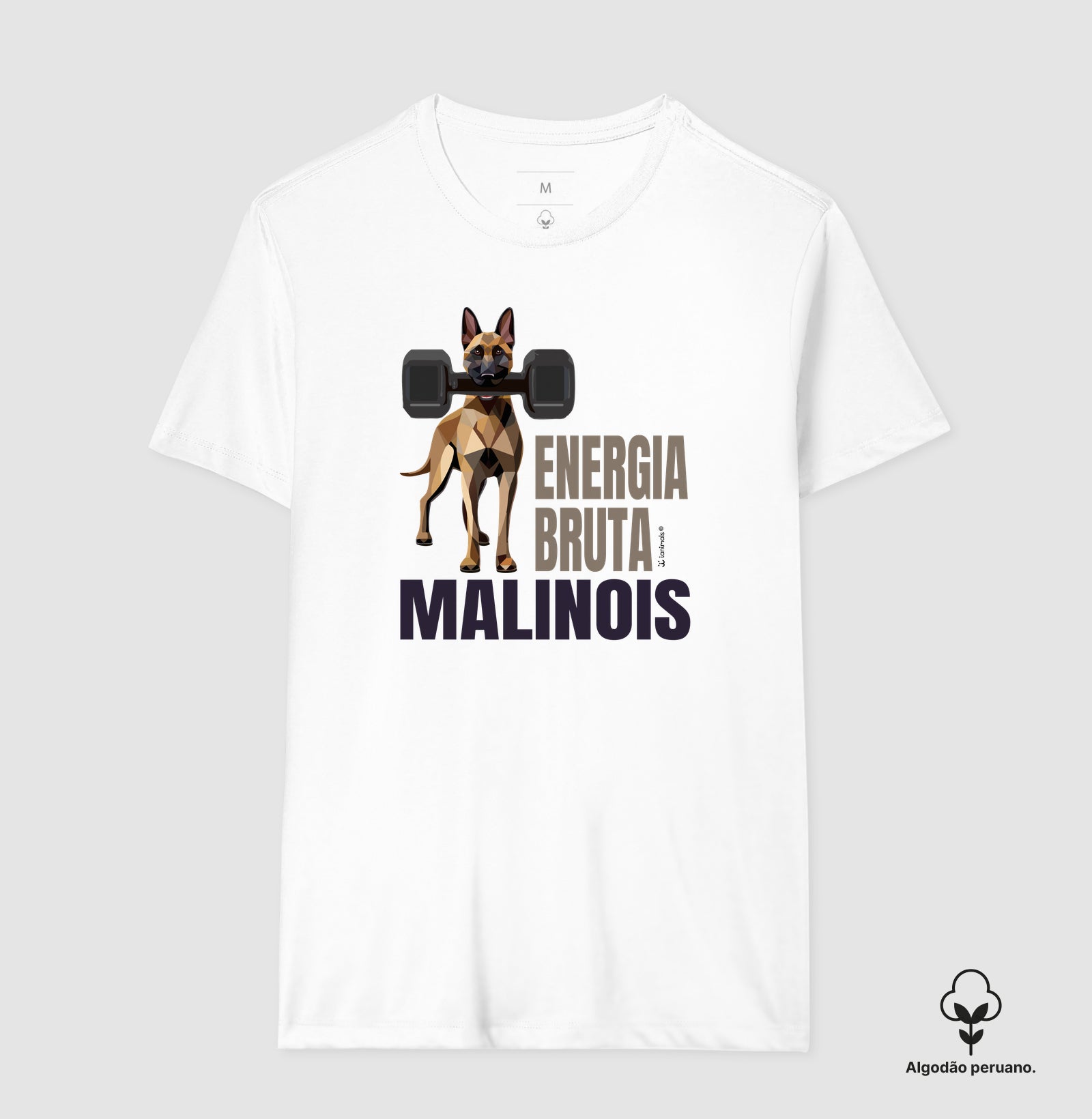 Camiseta Malinois “INCA SOFT” Energia Bruta- Essência
