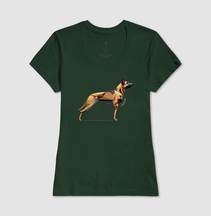 Camiseta Malinois Perfil - Geoma