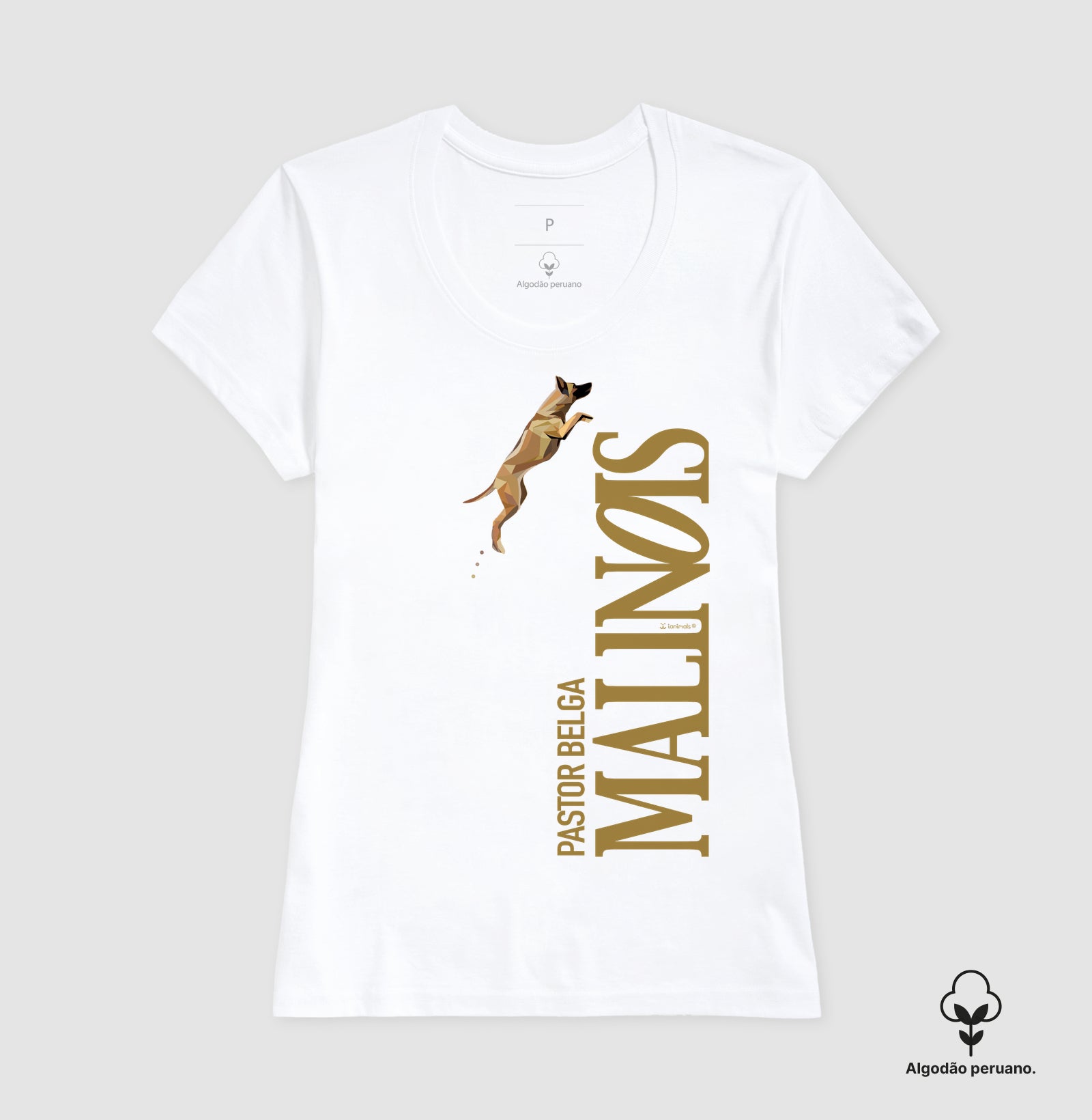 Camiseta INCA SOFT Pastor Belga Malinois O Salto - Geoma