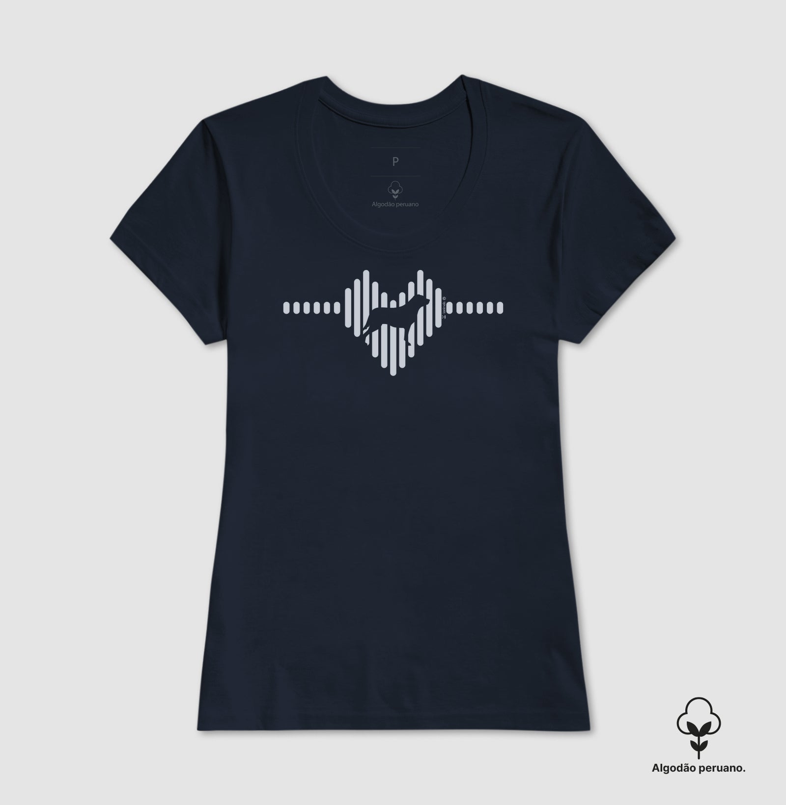 Camiseta “INCA SOFT” Labrador - Coleção Coração