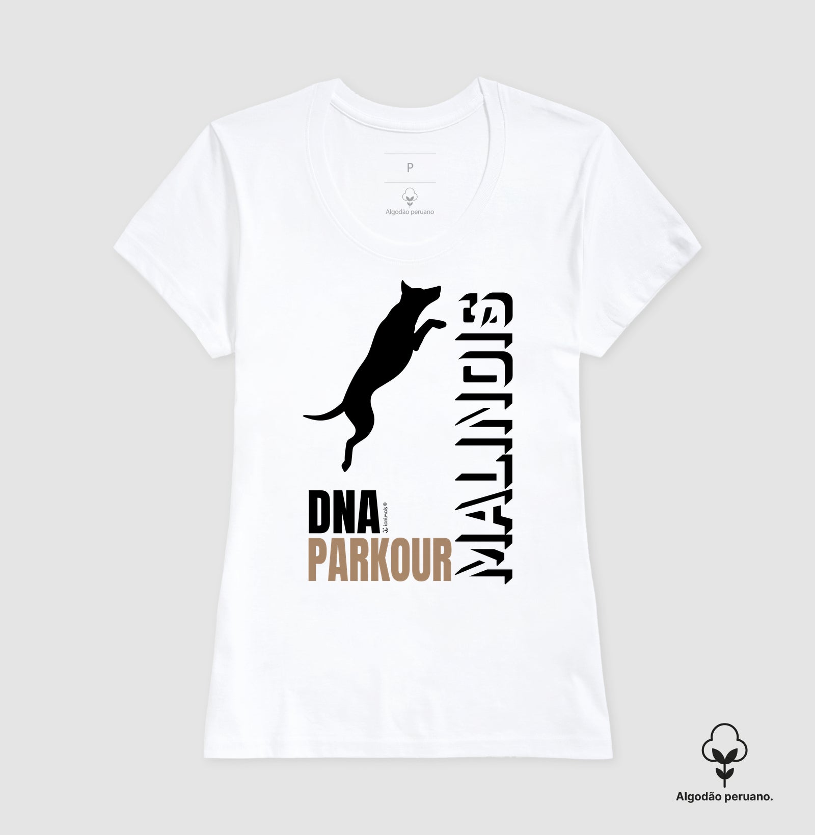 Camiseta Malinois “INCA SOFT” DNA Parkour - Essência