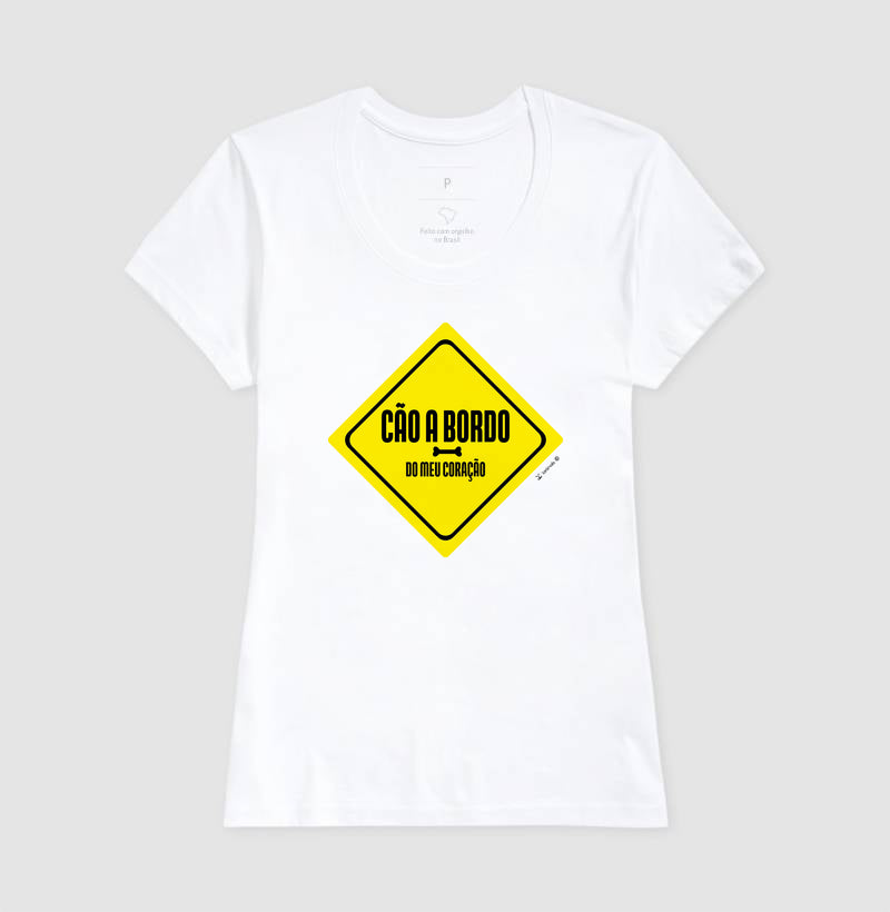 Camiseta Cão a Bordo