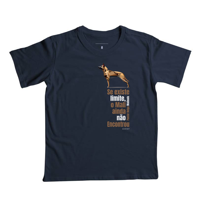 Camiseta Infantil Malinois Limite - Essência