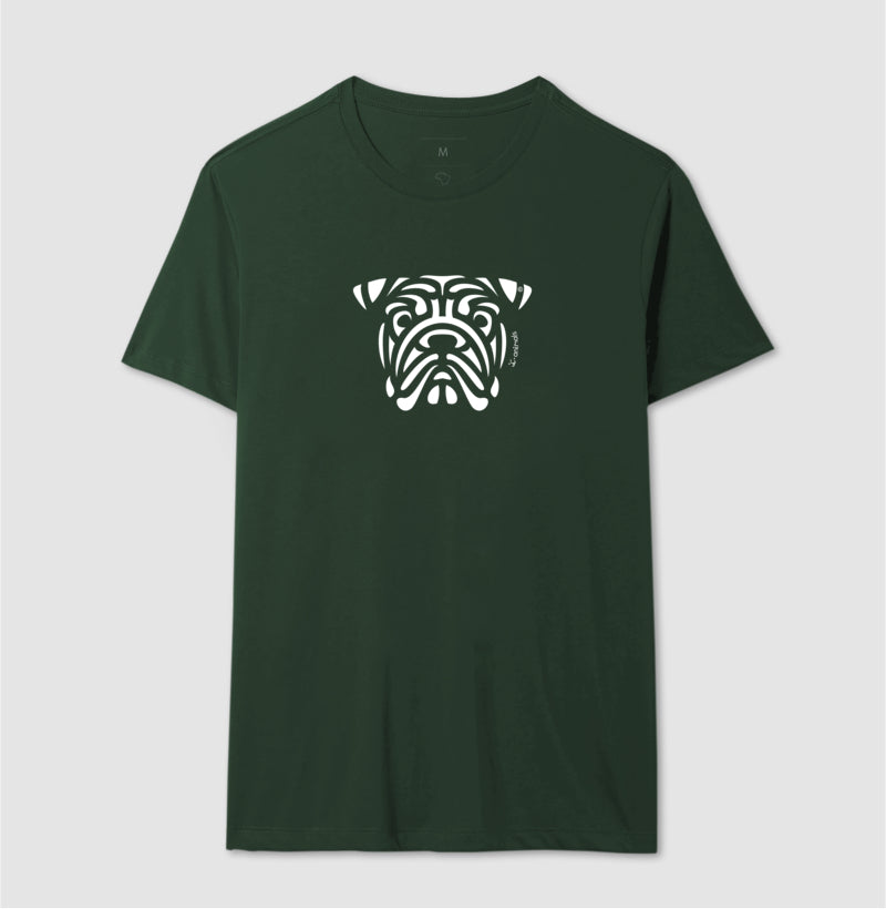 Camiseta Buldogue Inglês - Tribal