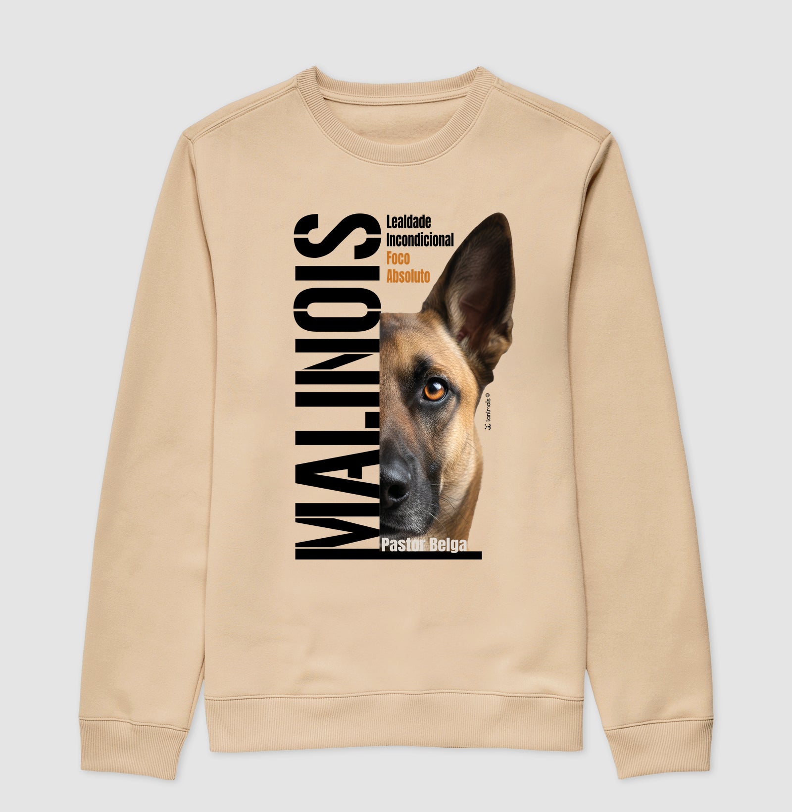 Moletom Suéter Malinois Foco Absoluto - Essência