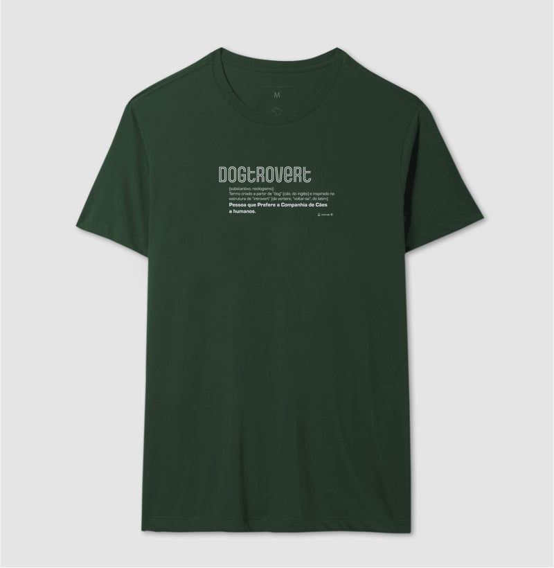 Camiseta Dogtrovert - Coleção Afeto
