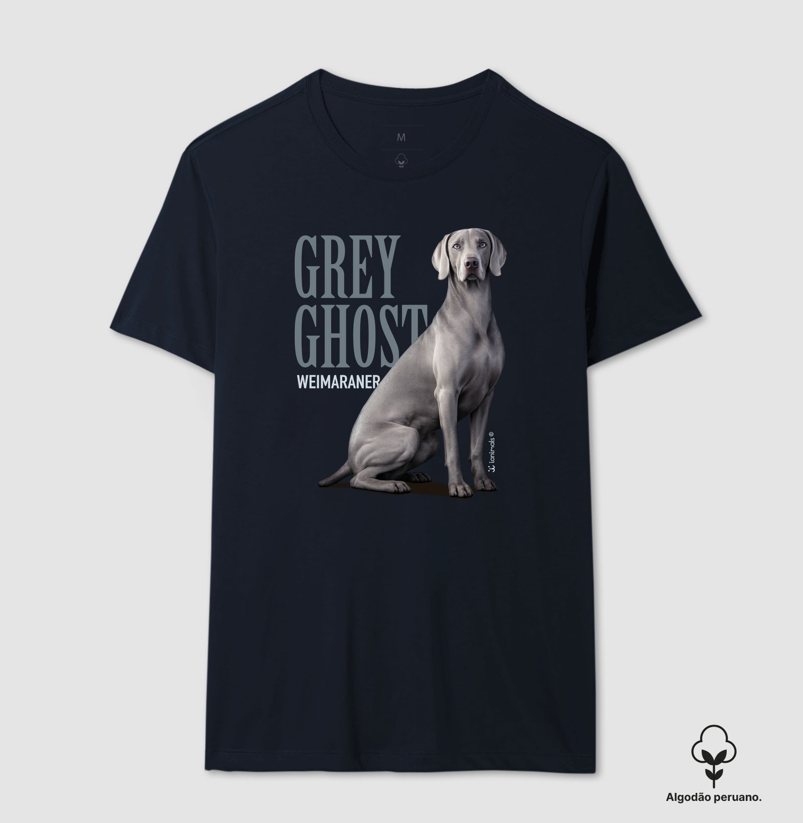 Camiseta INCA SOFT Weimaraner Grey Ghost - Essência