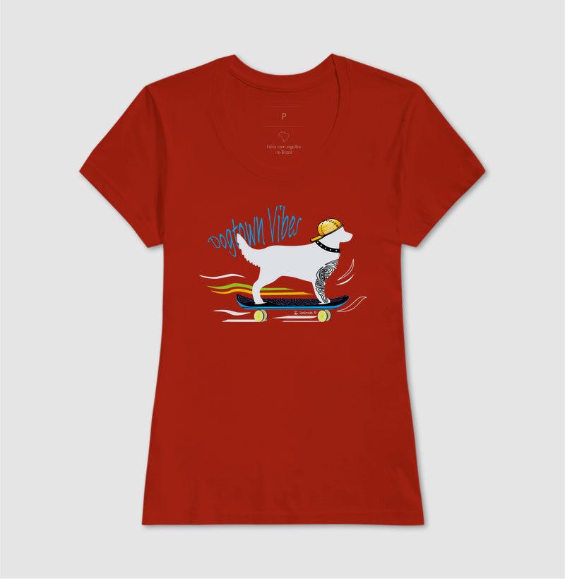 Camiseta Golden Retriever - Skatista