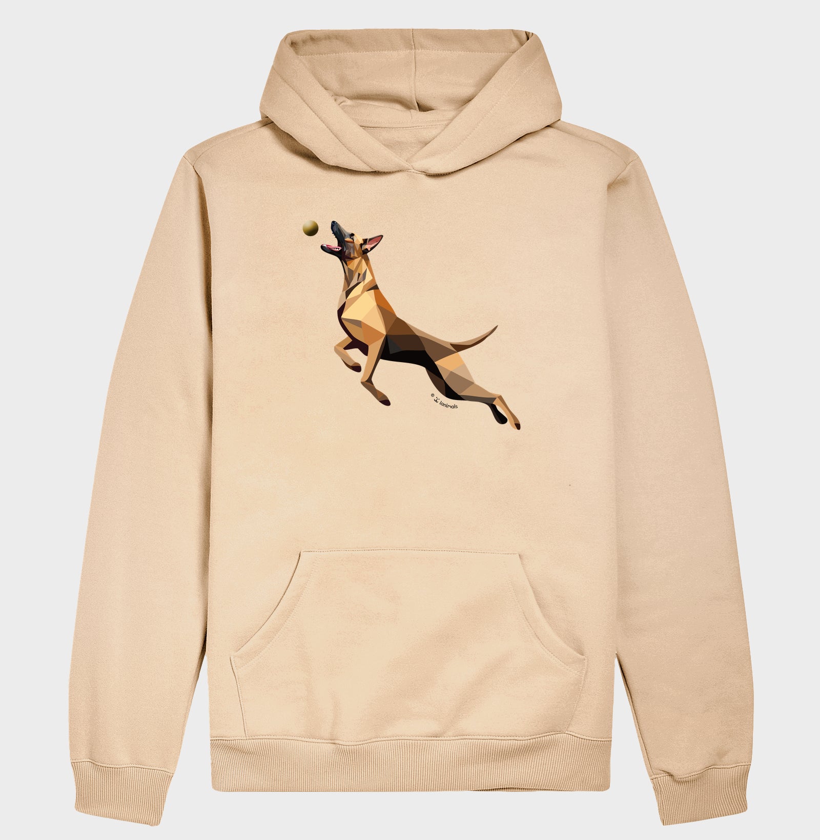 Moletom com Capuz Malinois O Pulo - Perfil/Geoma