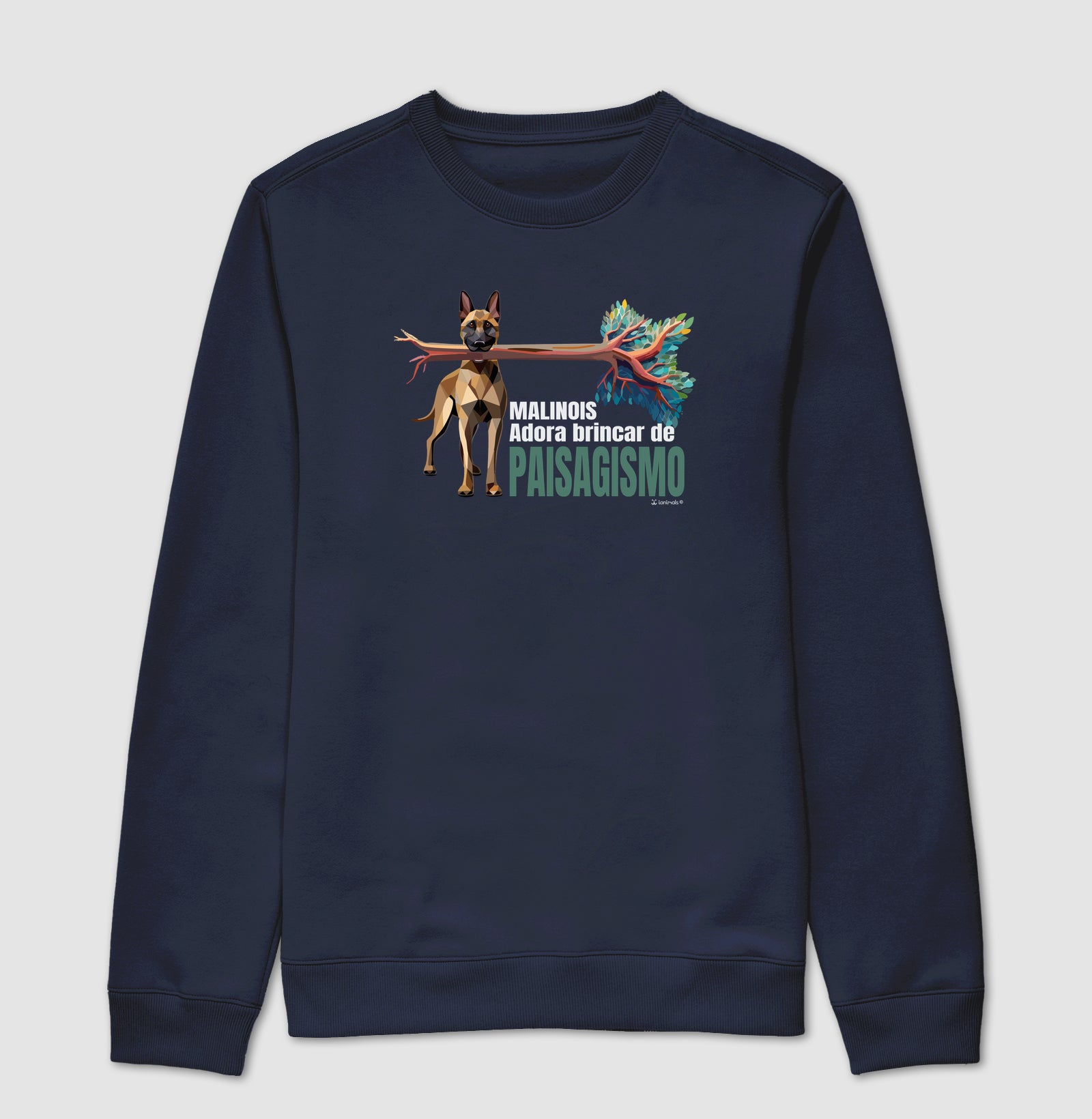 Moletom Suéter Malinois Paisagismo - Essência