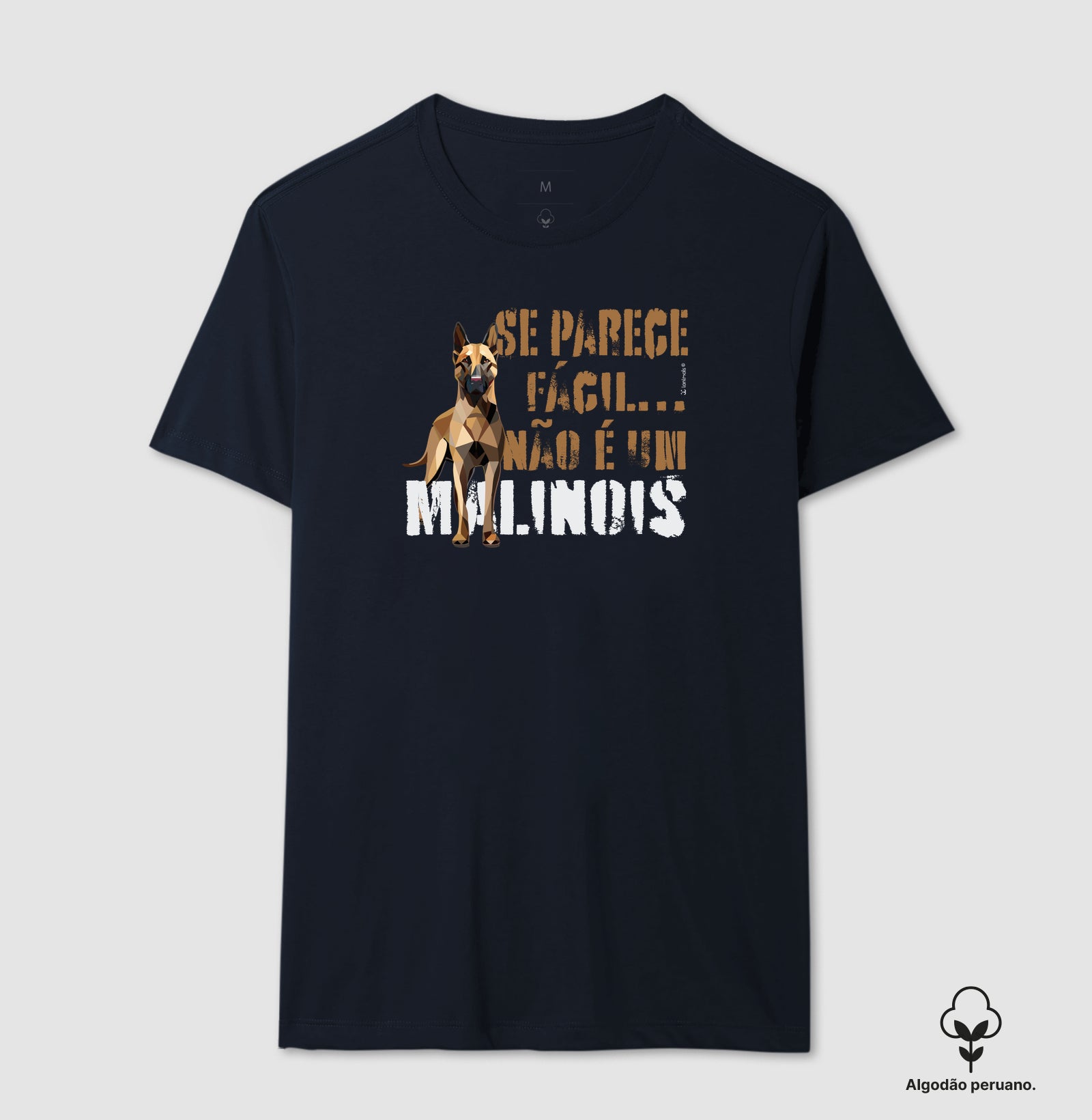 Camiseta INCA SOFT Malinois Parece Fácil  - Essência