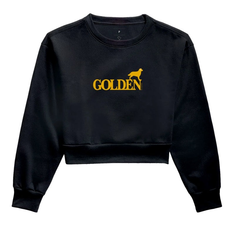 Moletom Cropped Golden Retriever - Identidade