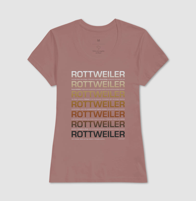 Camiseta Rottweiler - Origem