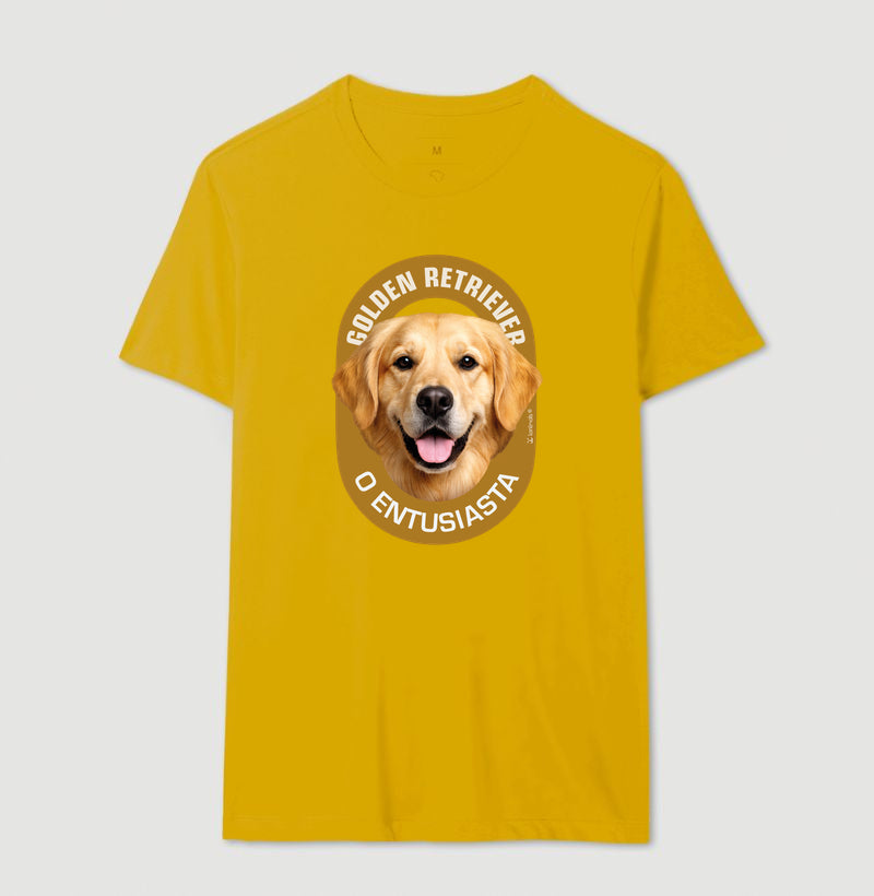 Camiseta Golden Retriever O Entusiasta - Essência