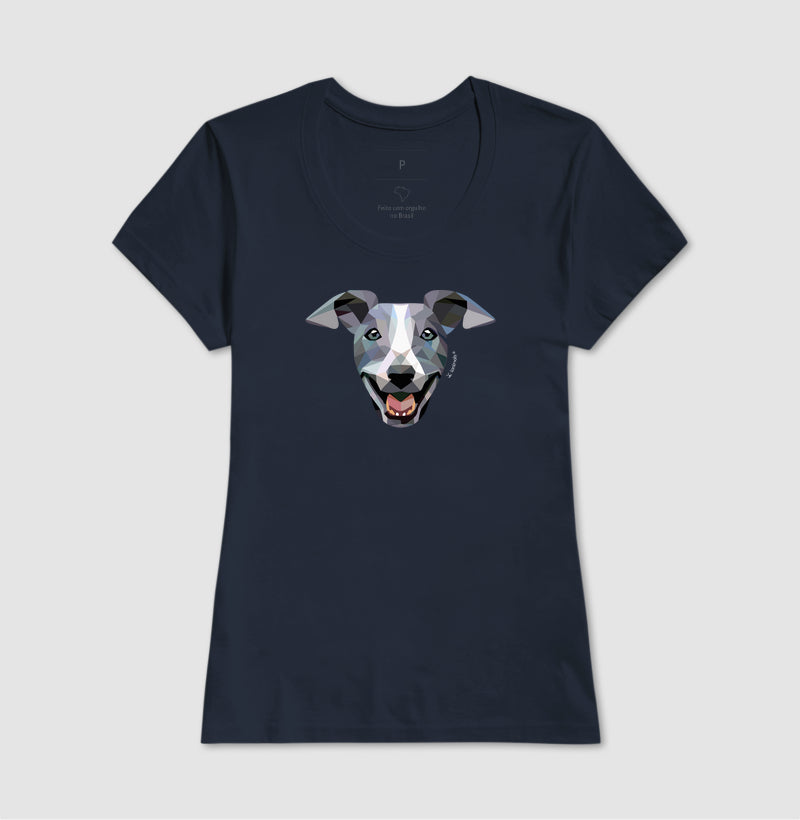 Camiseta Whippet - Coleção Geoma