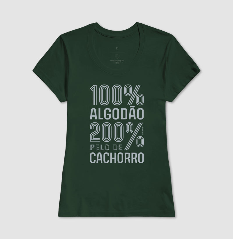 Camiseta 200% pelo de Cachorro - Coleção AFETO