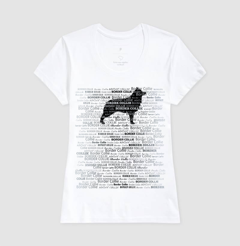 Camiseta Border Collie - Tessitura