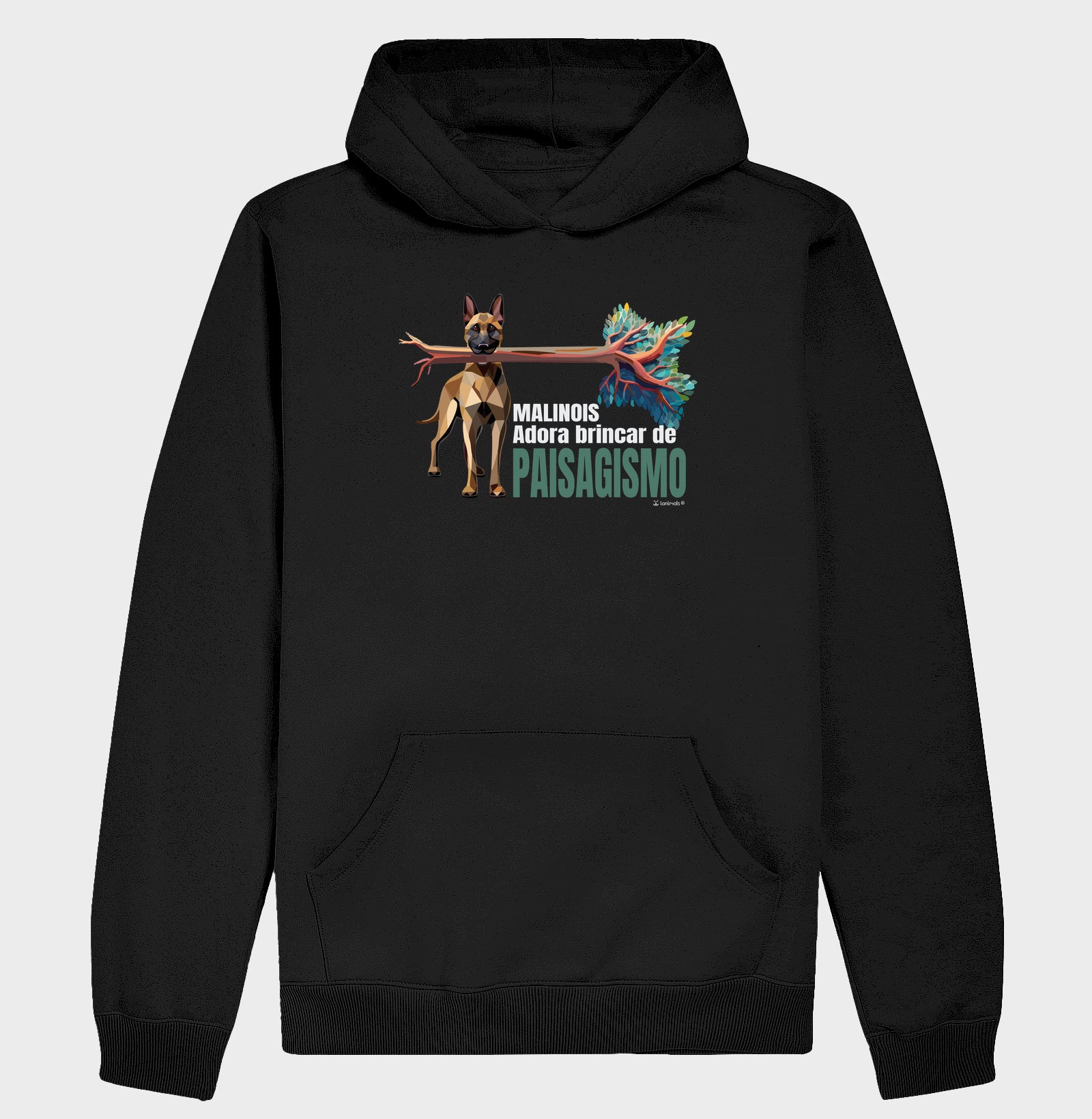 Moletom com Capuz Malinois Paisagismo - Essência