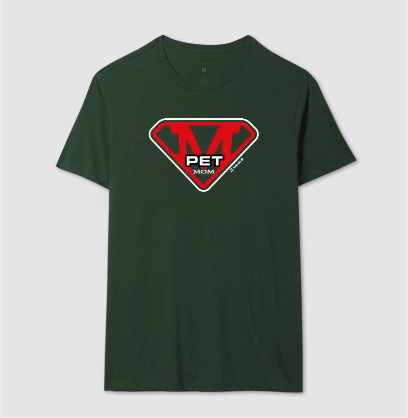 Camiseta Pet Mom - Afeto