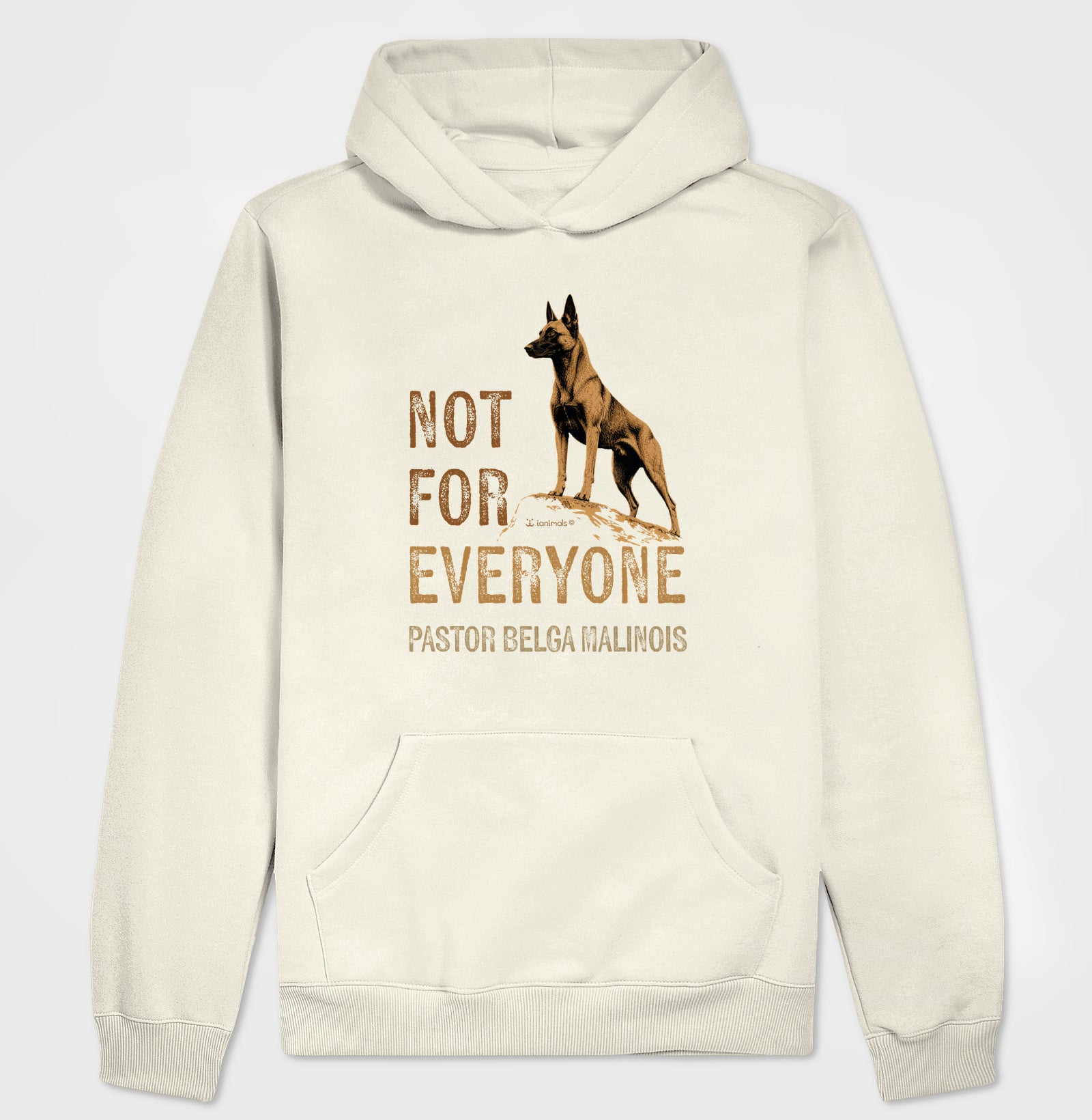 Moletom com Capuz Malinois Not For Everyone - Essência