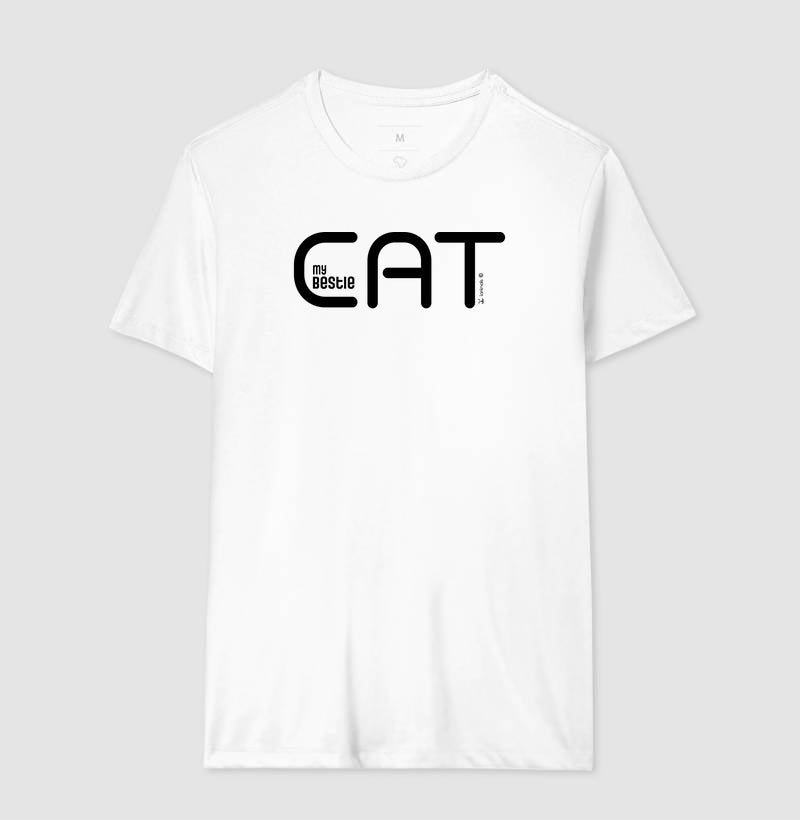 Camiseta Cat My Bestie - Afeto