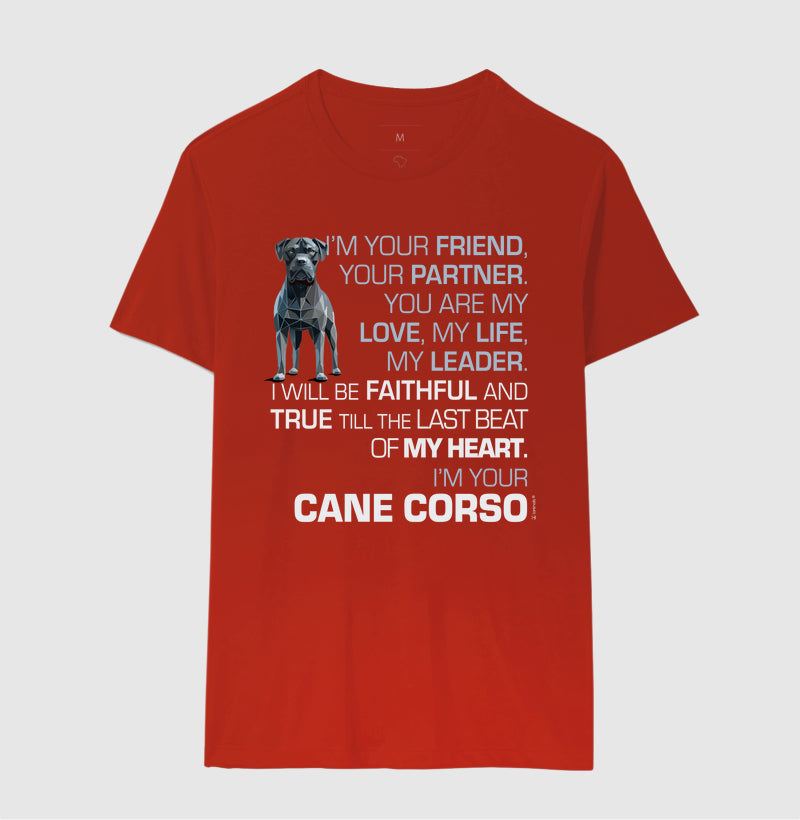 Camiseta Cane Corso Declação - Essência