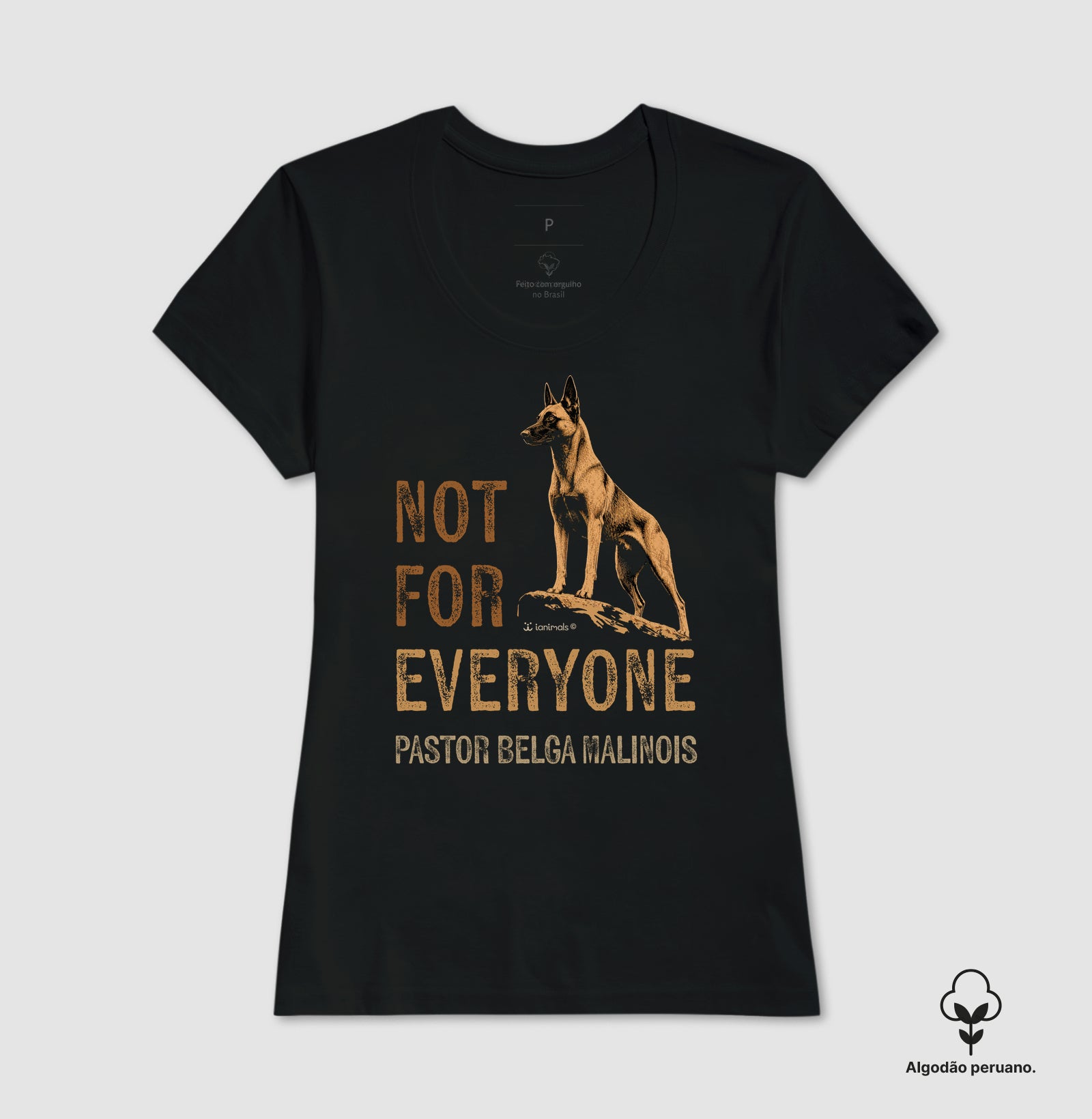 Camiseta INCA SOFT Malinois Not For Everyone - Essência