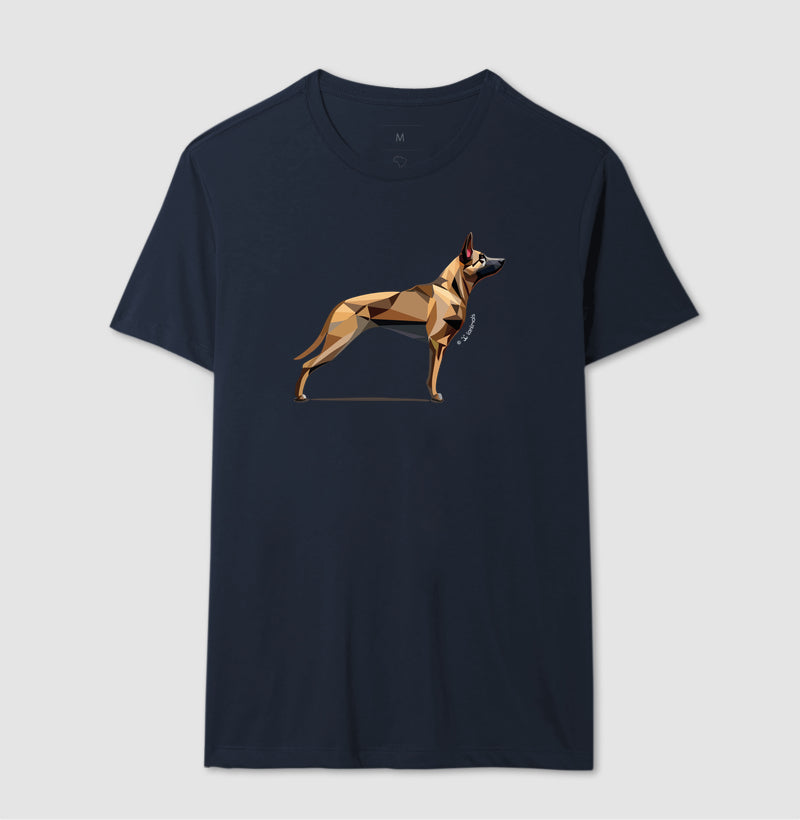 Camiseta Malinois Perfil - Geoma