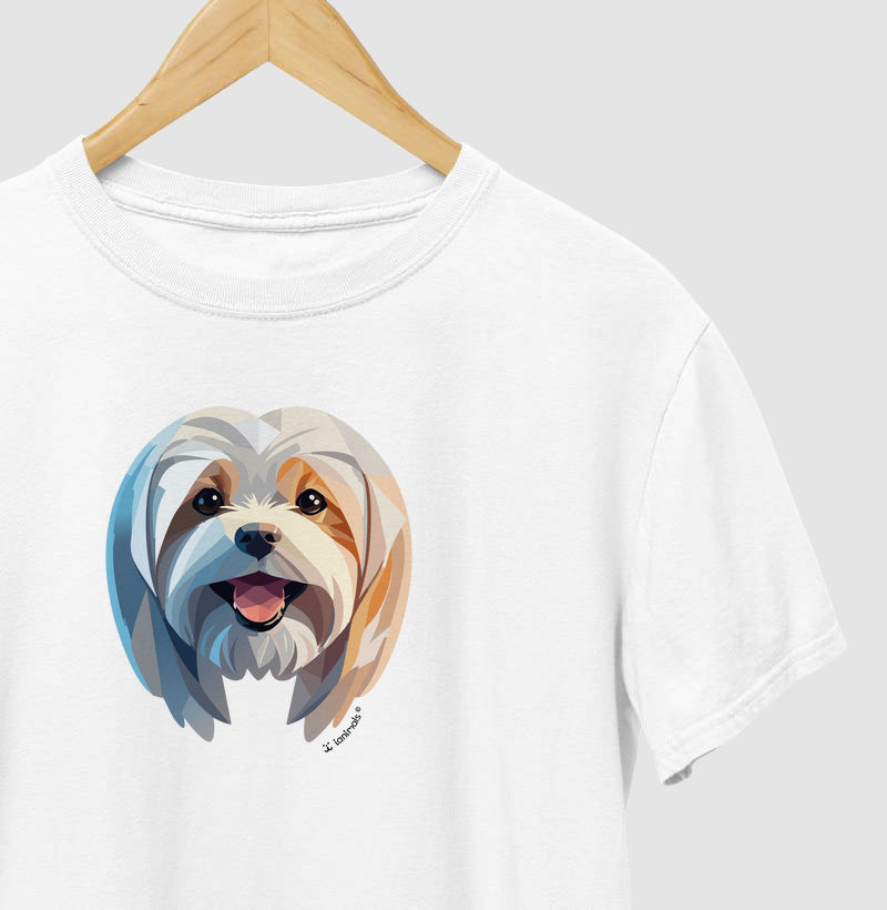 Camiseta Lhasa Apso - Coleções Geoma