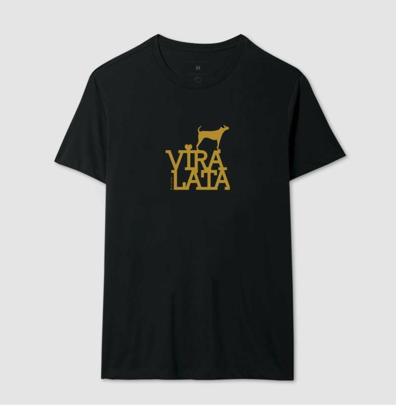 Camiseta Cachorro Vira-lata - Cloleção Identidade
