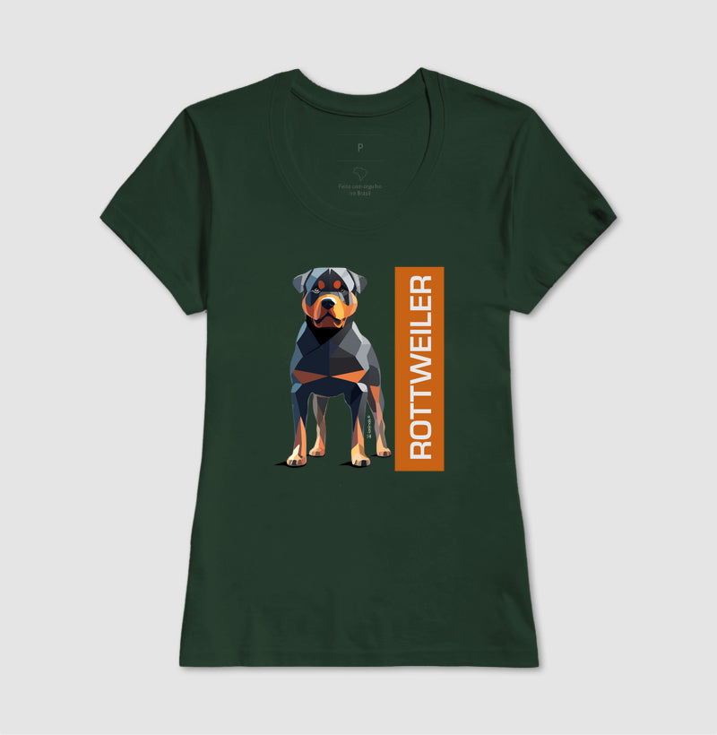 Camiseta Rottweiler Imponente- Geoma