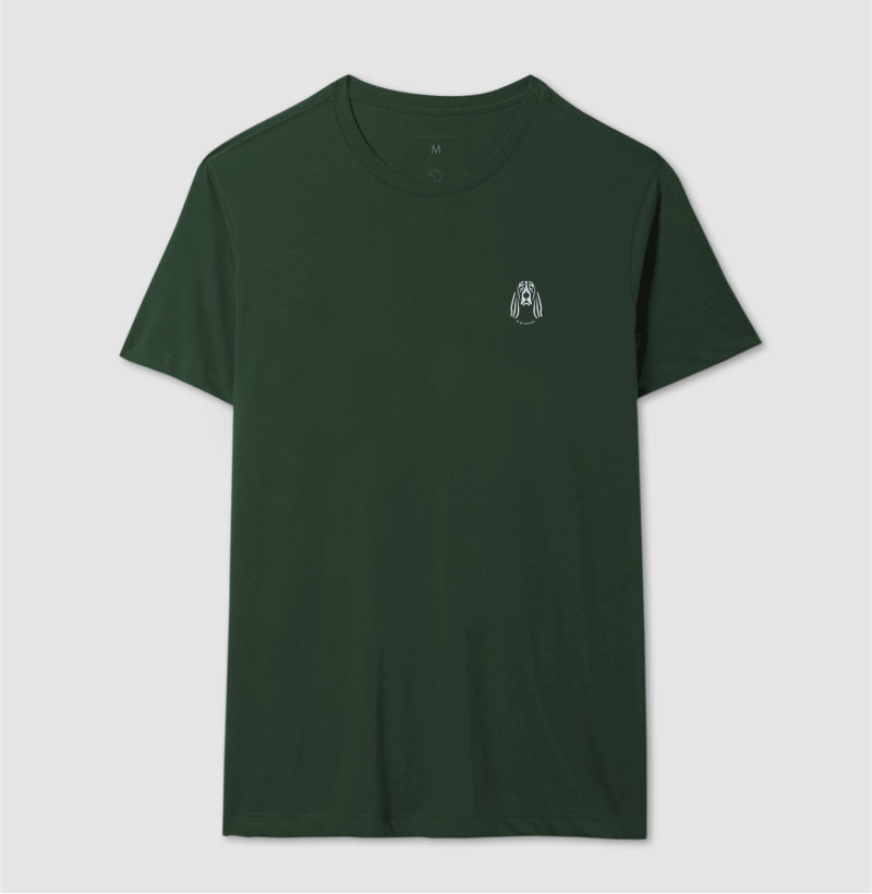 Camiseta Basset Hound - Tribal / Side