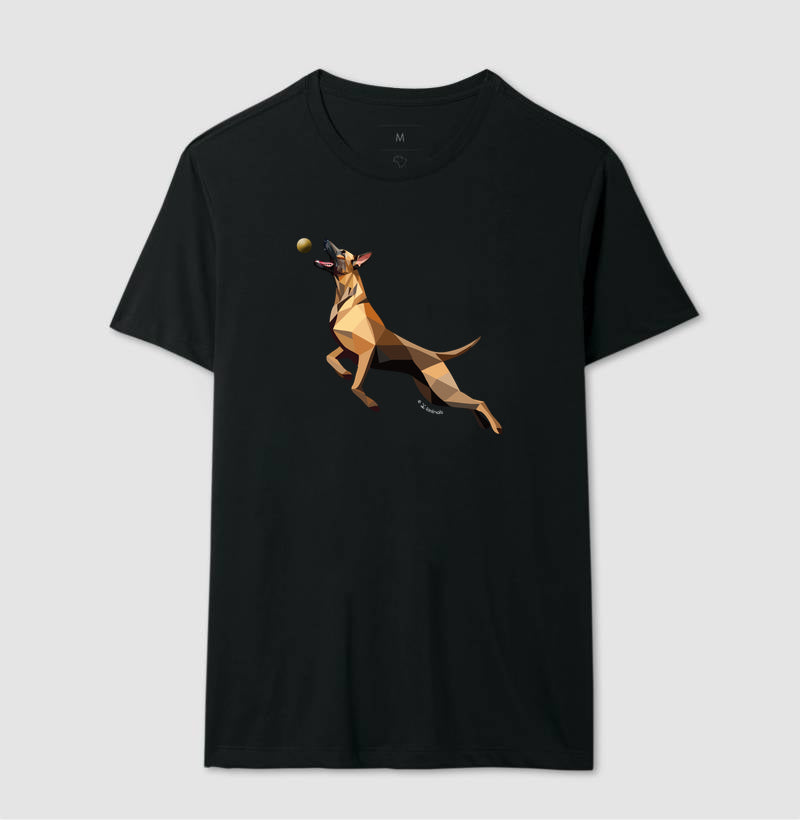 Camiseta Malinois O Pulo - Perfil/Geoma