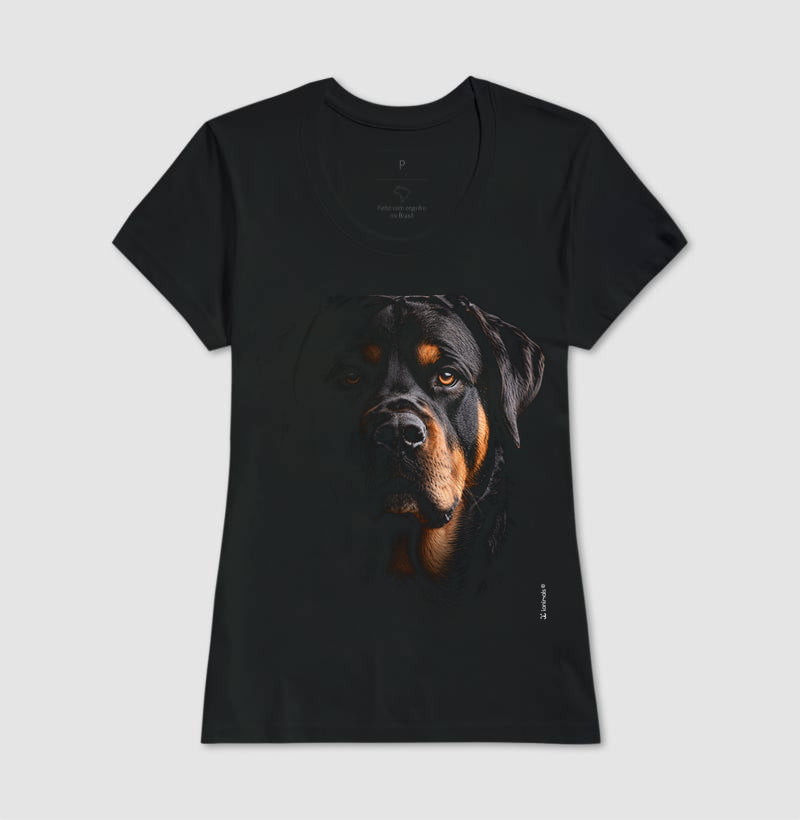 Camiseta Rottweiler - Retrato